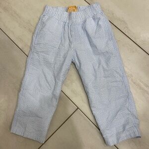 Toddler boy seersucker pants